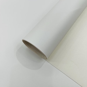 White Marine Vinyl Fabric Sold By The Yard, Faux Leather Pleather Upholstery-Auto-Boat 54&quot; Width Waterproof PVC Anti-UV Commercial