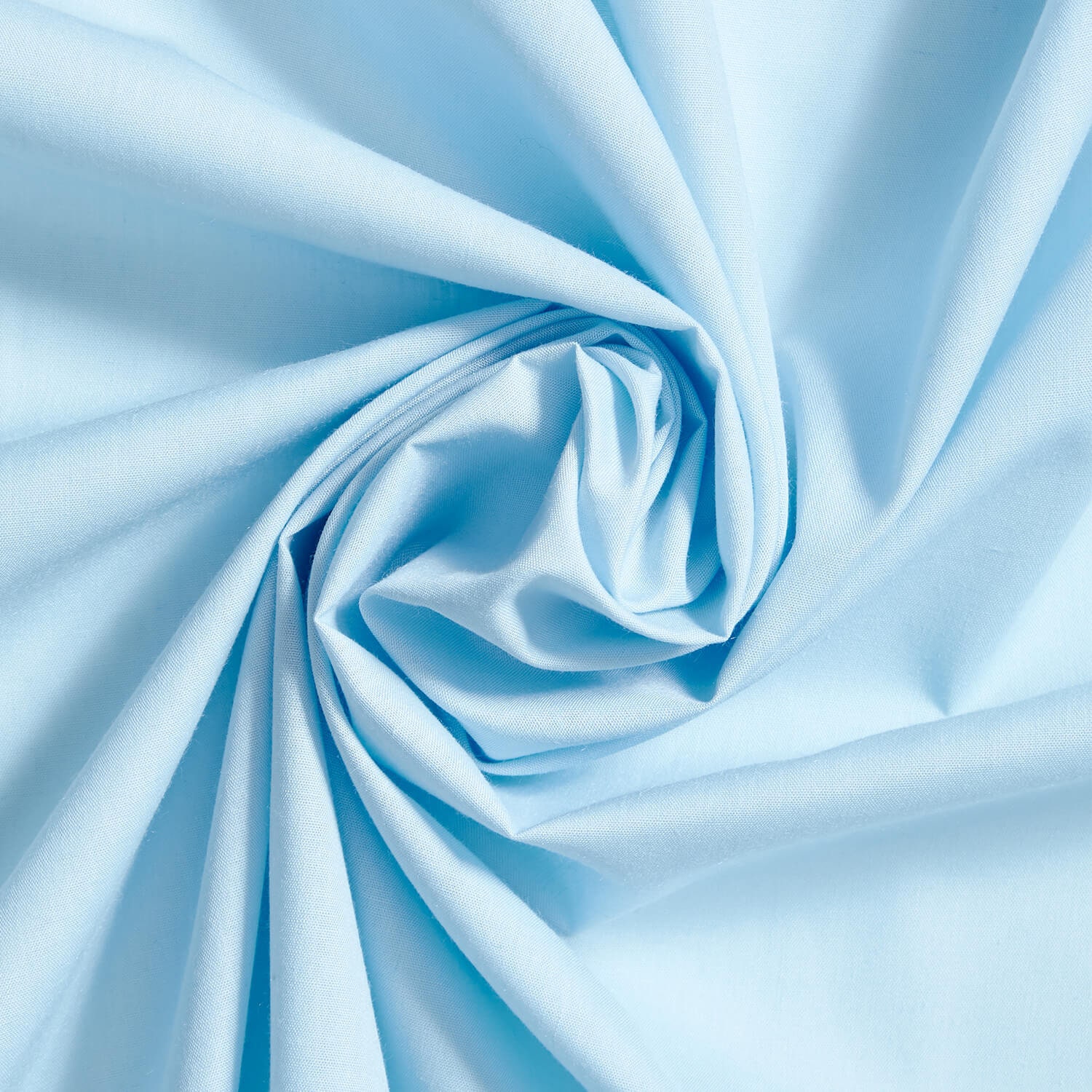 LT BLUE 60 Poly Cotton Broadcloth, Fabric by the Yard -  Finland