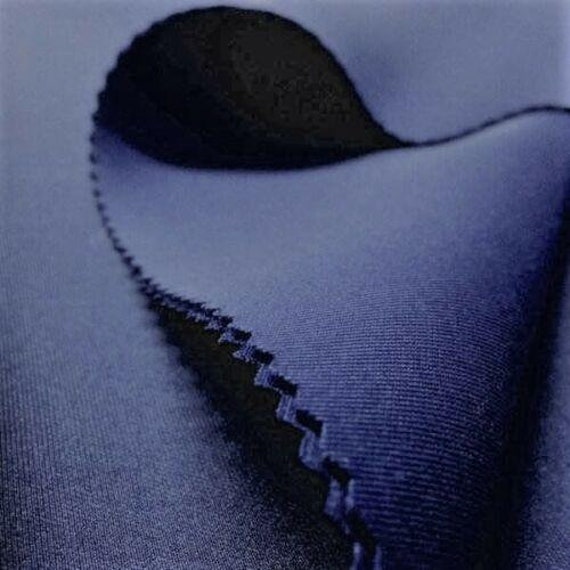 Baby Blue Scuba Knit Fabric 1.5 Mm Thick Neoprene Polyester Spandex Sold  BTY 58'' Wide 