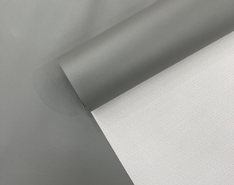 Dark Gray Marine Vinyl Fabric: Waterproof, Anti-UV, 54" Wide - Sold By The Yard
