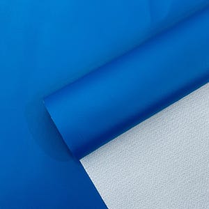 Royal Blue Marine Vinyl Fabric Sold By The Yard, Faux Leather Pleather Upholstery-Auto-Boat 54&quot; Width Waterproof PVC Anti-UV Commercial