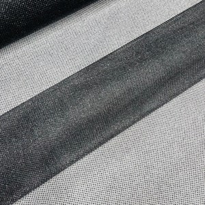 Black Glitter Mesh Fabric, Sparkle Mesh Fabric With Glitter Fabric by the yard, 60&quot;Wide Glitter Fabric, Tulle Glitter Fabric