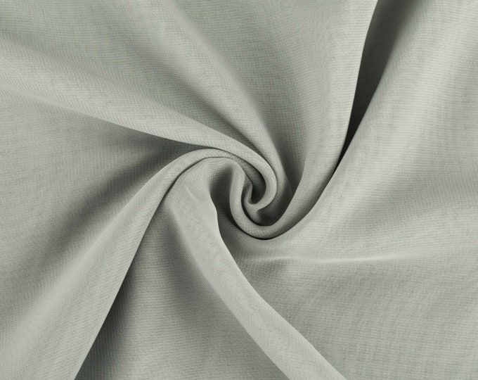 Silver Hi Multi Chiffon Fabric, Chiffon Fabric By The Yard 58-60"Inch By The Yard