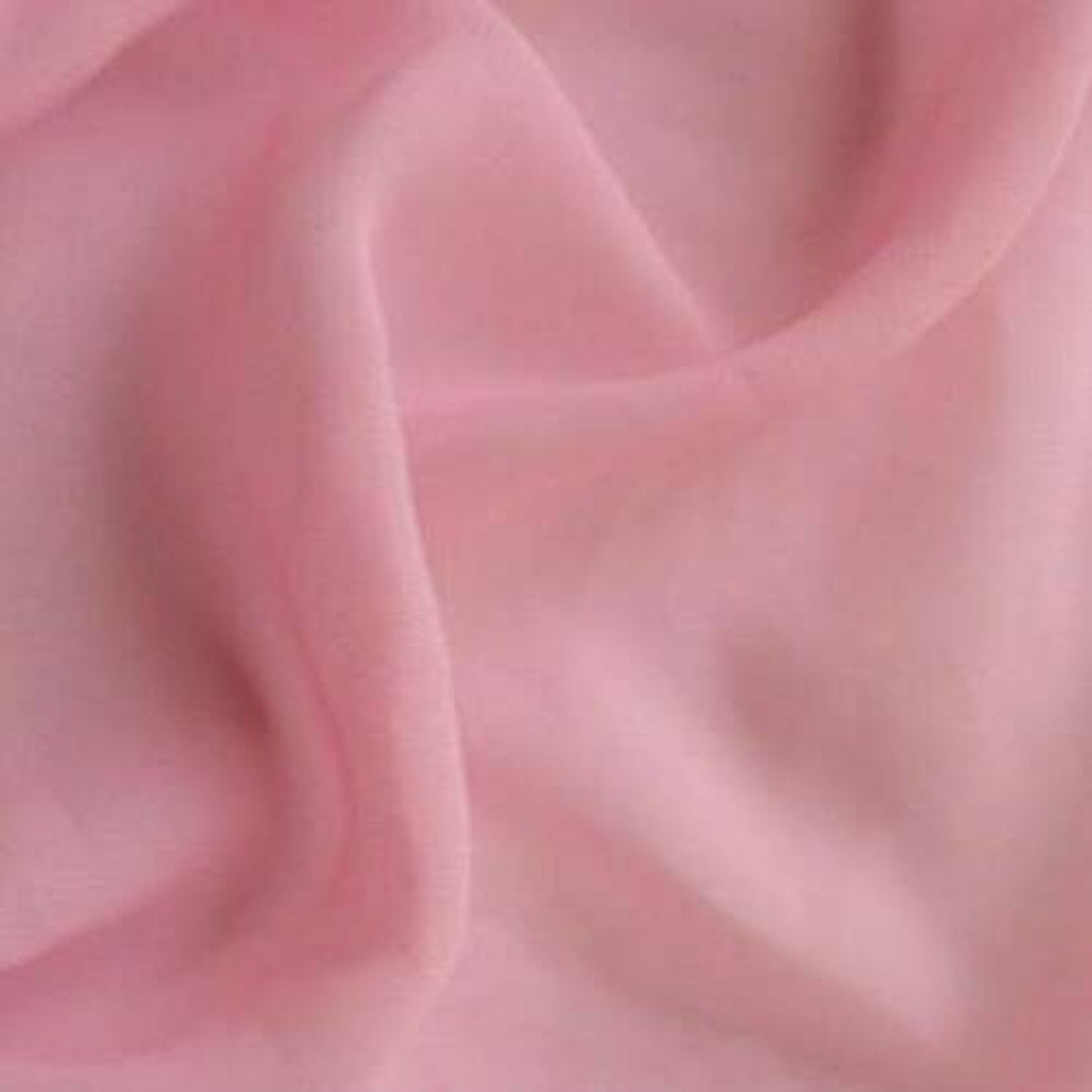 Pink Hi Multi Chiffon Fabric, Chiffon Fabric by the Yard 58-60"inch by ...