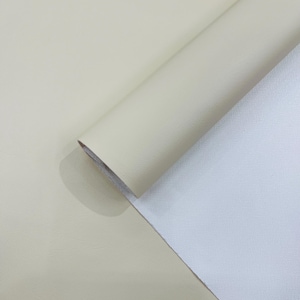 Ivory Marine Vinyl Fabric Sold By The Yard, Faux Leather Pleather Upholstery-Auto-Boat 54&quot; Width Waterproof PVC Anti-UV Commercial