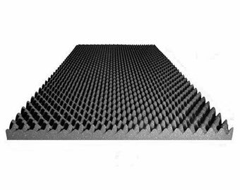 Acoustic Foam Panel: Egg Crate Studio Soundproofing (48" X 24" X 1.5")