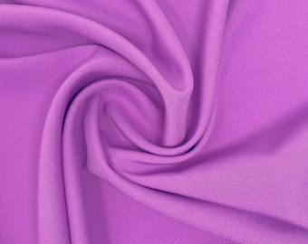 Lavender Poly Poplin Fabric Polyester Solid 60'' By The Yard Table Covers Decoration Apparel ( Choose The Size )