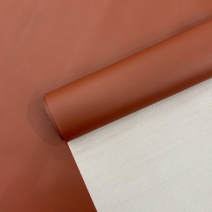 Cinnabar Marine Vinyl Fabric Sold By The Yard, Faux Leather Pleather Upholstery-Auto-Boat 54&quot; Width Waterproof PVC Anti-UV Commercial