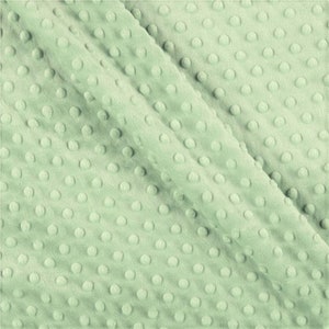 Amara New Sage - Green Cotton fabric, Plain