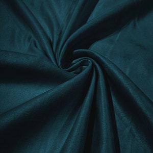 58&quot; Faux Micro Suede Fabric - Peacock - Polyester Micro Suede Fabric for Upholstery / Crafts / Costume Sold By The Yard