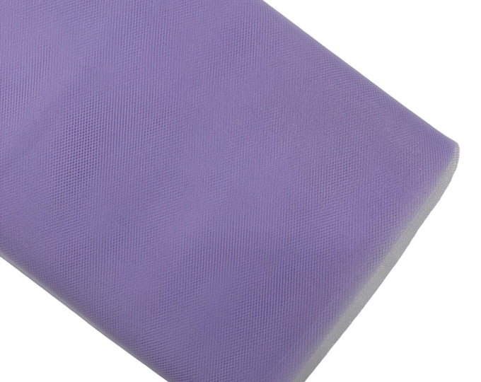 Lilac Tulle Fabric Bolt: 54" Wide, 40 Yards - Wedding & Decoration