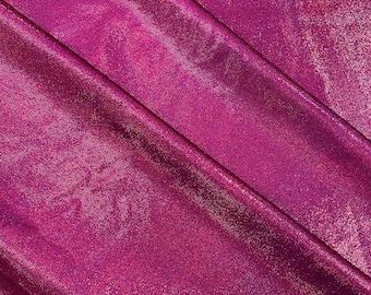 Burgundy Foggy Foil all over Foil Metallic Spandex Fabric: Stretch Swimwear Costume 60" Wide