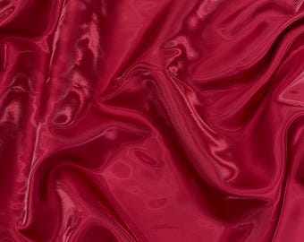Ultra Glossy Liquid Crystal Satin Fabric: Water Shine Bridal Satin By The Yard