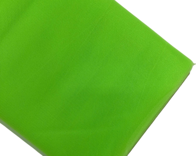 Lime Green Tulle Fabric Bolt: 54" Wide, 40 Yards - Wedding & Decoration