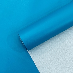 Turquoise Marine Vinyl Fabric Sold By The Yard, Faux Leather Pleather Upholstery-Auto-Boat 54&quot; Width Waterproof PVC Anti-UV Commercial