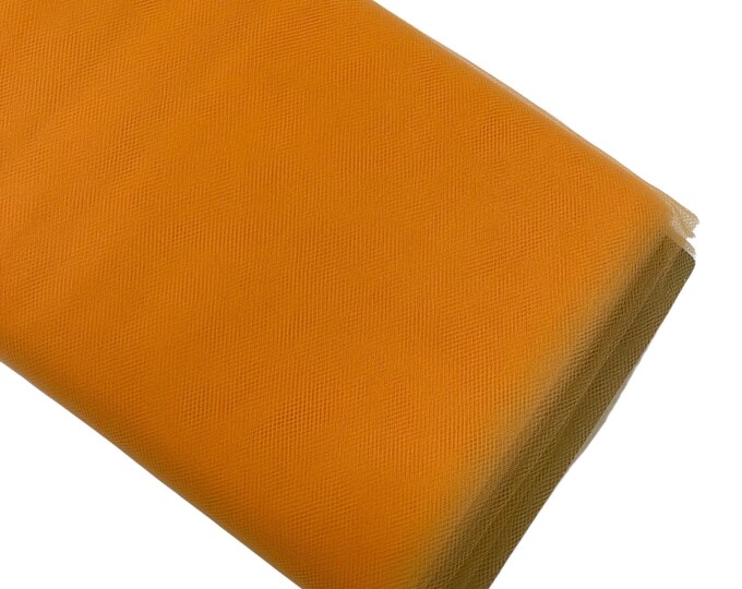Peach Tulle Fabric Bolt: 54" Wide, 40 Yards - Wedding & Decoration