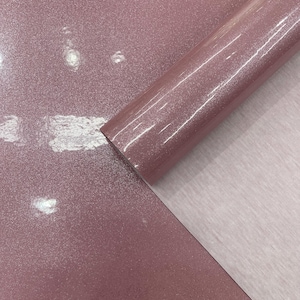Pink Sparkle Glitter Polster Vinyl Stoff - 139 cm breit
