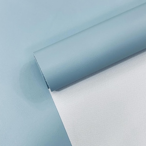 Sky Blue Marine Vinyl Fabric Sold By The Yard, Faux Leather Pleather Upholstery-Auto-Boat 54&quot; Width Waterproof PVC Anti-UV Commercial
