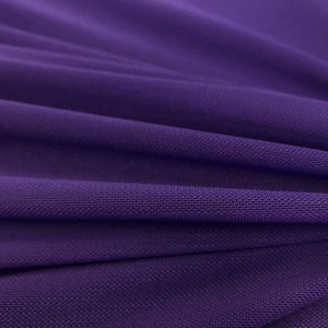 Purple Power Mesh Fabric 60&quot; Wide, Sold By The Yard ( Many Colors ) Free Shipping