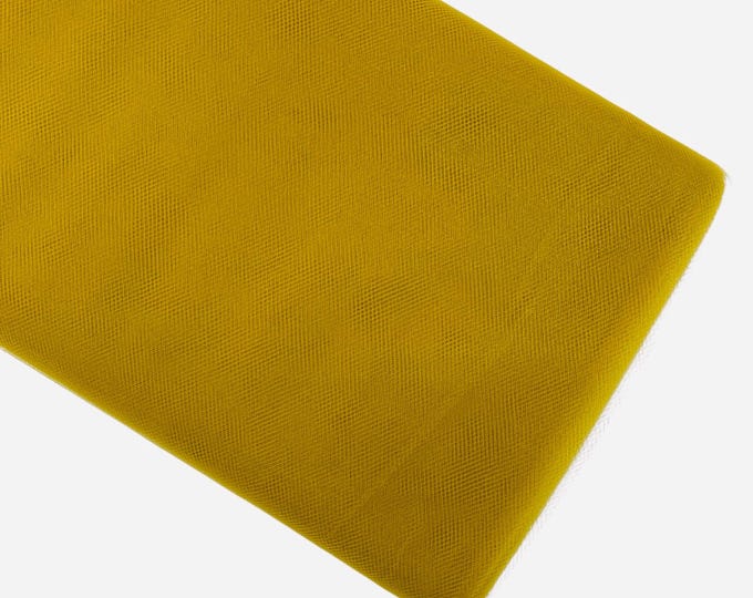 Gold Tulle Fabric Bolt: 54" x 40 Yards, Wedding & Decoration