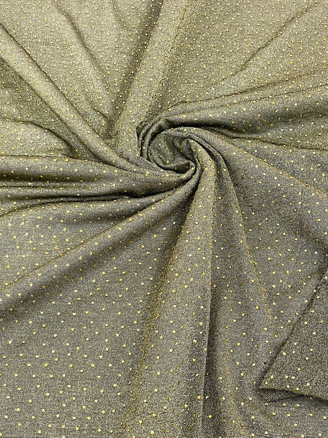 Gold Shimmer Rhinestone Fabric: Black Stretch Lurex for Prom Gowns - Etsy