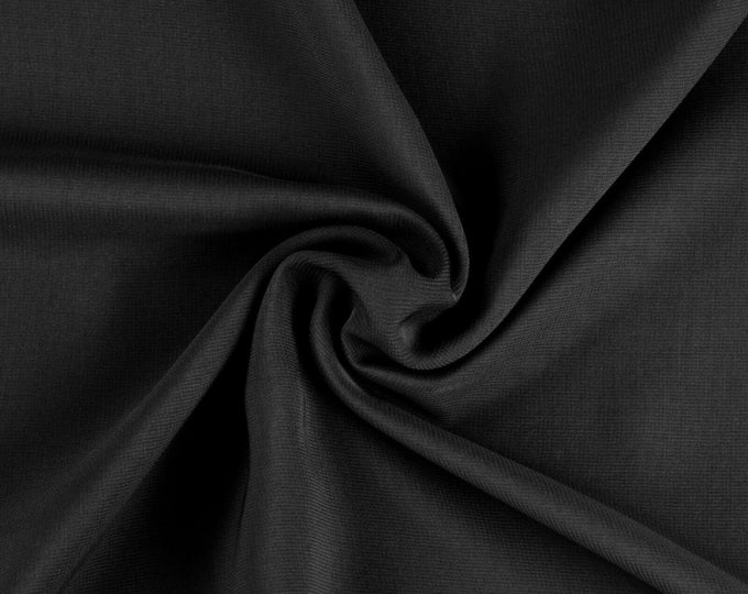 Black Hi Multi Chiffon Fabric, Chiffon Fabric By The Yard 58-60"Inch By The Yard