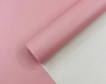 Tela de vinilo marino rosa: tapicería de cuero sintético impermeable - 54" de ancho