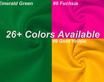 Acrylic Felt 72” Wide School Craft Poker Table Fabric Sold By Yard 1
