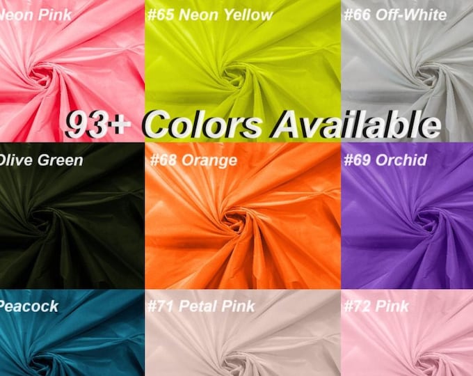 Polyester Dupioni Fabric: Multi-Use Decor & Dress Fabric - 55" Wide