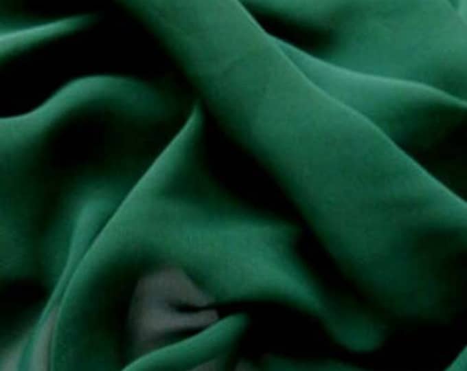 Hunter Green Hi Multi Chiffon Fabric, Chiffon Fabric By The Yard 58-60"Inch By The Yard