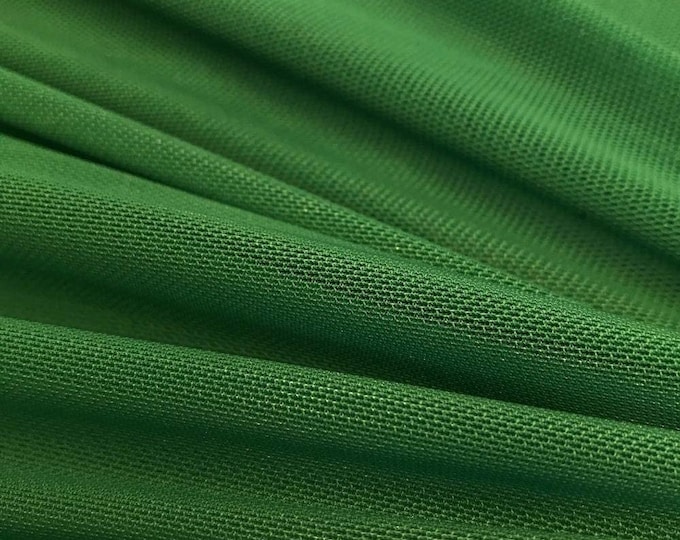 Kelly Green Power Mesh Fabric 60" Wide, Sold By The Yard ( Many Colors ) Free Shipping