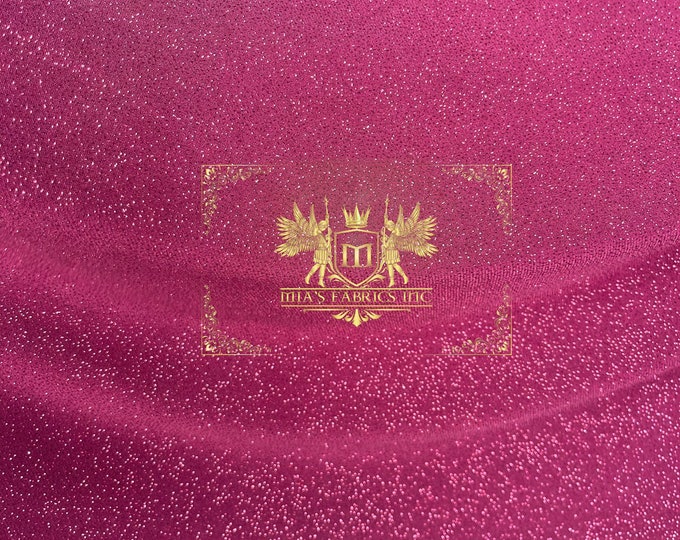 Burgundy Shiny Iridescent Glitter Stretch Spandex Design-Selena Fabric-Sold by Yard 2 way Stretch 58/60” (Choose The Size)