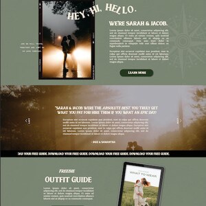 Showit Template For Photographers Showit Templates Website Template Showit Template For Photographers Showit Templates Website Template