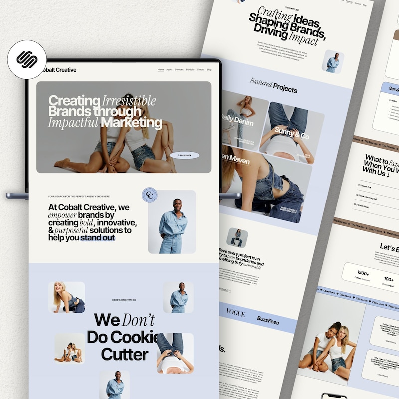 Agency Squarespace Templates Etsy de agency-squarespace-templates-etsy-de