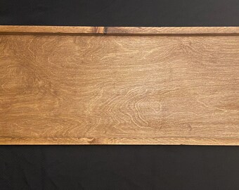 Personalized Charcuterie Board: Large Wood Serving Tray, Wedding Keepsake