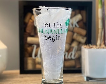 Saint Patrick's Day Pilsner 19.25oz Glasses