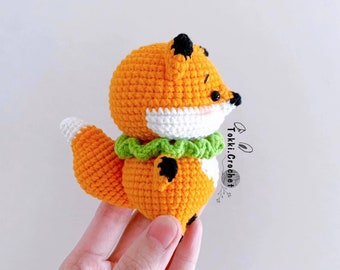 Crochet Pattern Little Fox ( PDF / ENGLISH ). Crochet pattern by Tokkicrochet