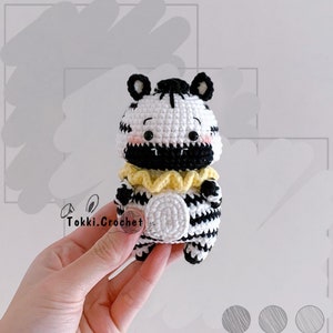 Crochet PATTERN Little Zebra ( PDF / ENGLISH ). Crochet pattern by Tokkicrochet