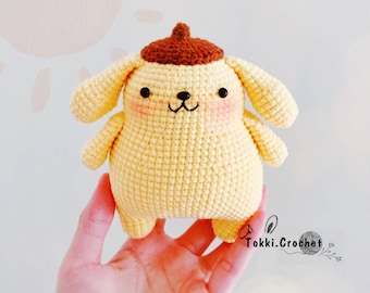 Crochet PATTERN Pudding Dog ( PDF / ENGLISH ). Crochet pattern by Tokkicrochet