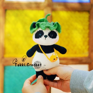 Crochet PATTERN Boo the Panda ( PDF / ENGLISH ). Crochet pattern by Tokkicrochet