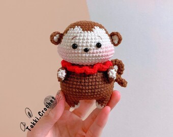Crochet Little Monkey Pattern: Amigurumi Toy (PDF/ENGLISH)