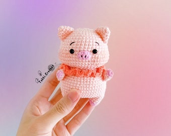 Crochet PATTERN Little Pig ( PDF / ENGLISH ). Crochet pattern by Tokkicrochet