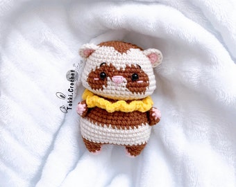 Patrón de crochet para el pequeño hurón (PDF/INGLÉS)