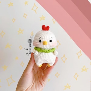 Crochet Pattern Little Chicken ( PDF / ENGLISH ). Crochet pattern by Tokkicrochet