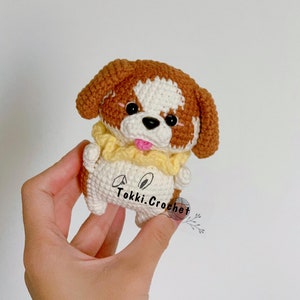 PATRON au crochet Chien Shih Tzu (PDF / ANGLAIS). Patron au crochet par Tokkicrochet