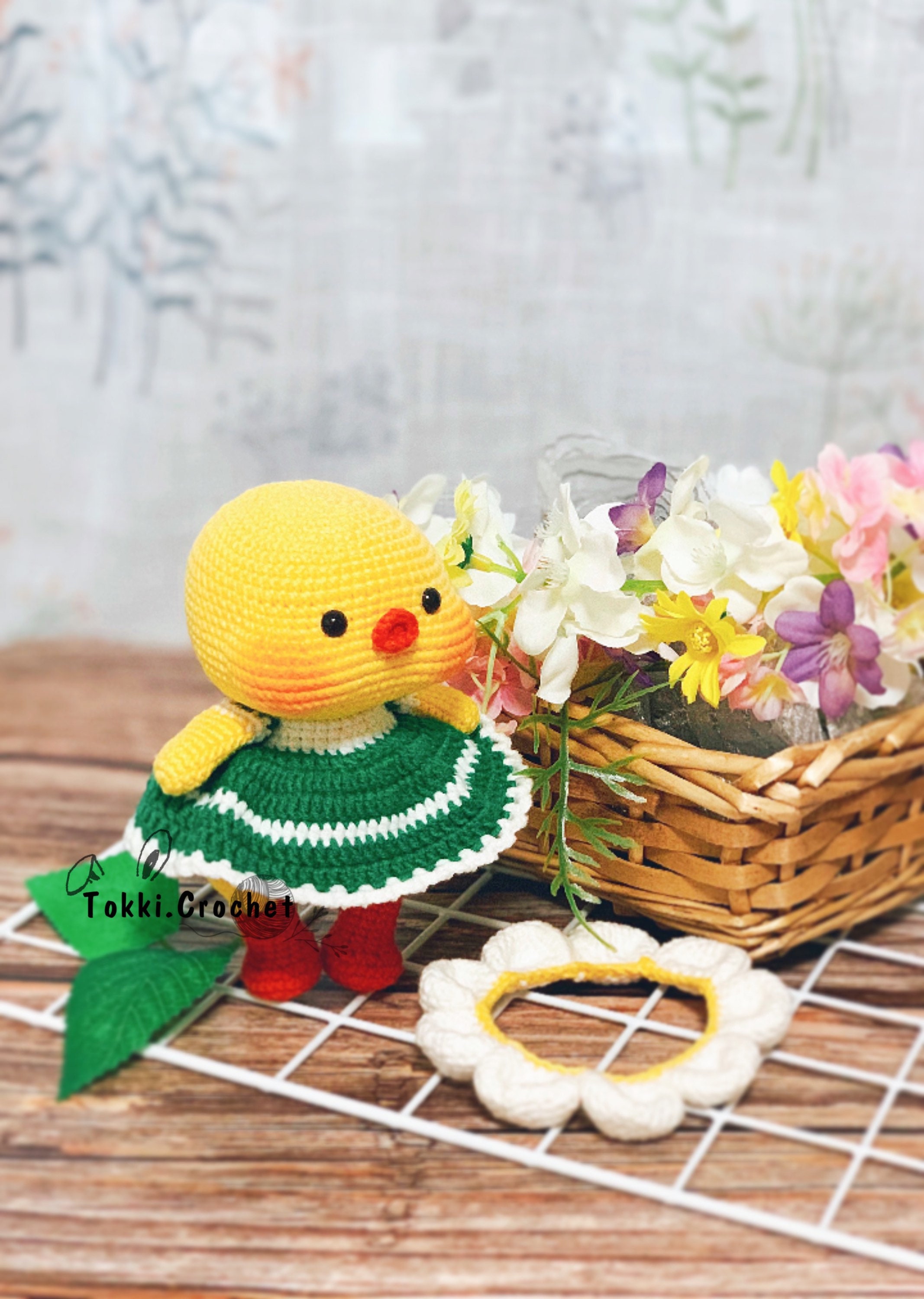 Pattern Daisy Duck Crochet Pattern: Daisy Duck Amigurumi (pdf/english) - Etsy