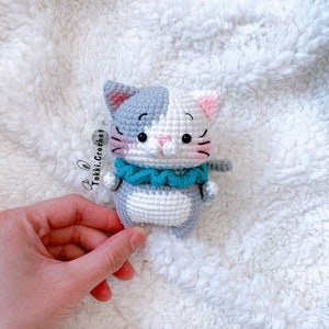 Crochet PATTERN Gureum the Cat ( PDF / ENGLISH ). Crochet pattern by Tokkicrochet