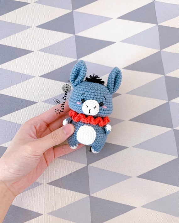Crochet Pattern Little Donkey Pdf English Crochet Etsy Ireland