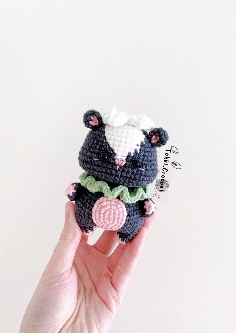 Crochet PATTERN Little Skunk PDF / ENGLISH . Crochet Pattern - Etsy
