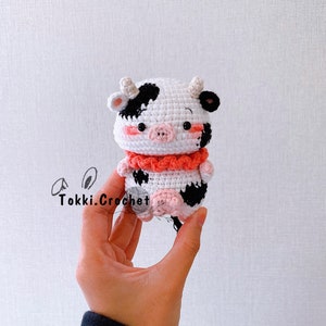 Crochet PATTERN Milk Cow (PDF / ENGLISH). Crochet pattern by Tokkicrochet